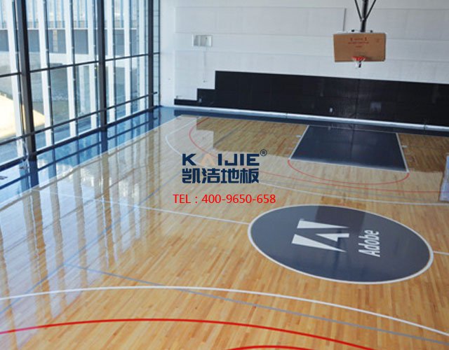 籃球館專用運(yùn)動(dòng)木地板廠家——?jiǎng)P潔地板