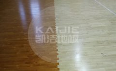 松滋市室內體育館木地板怎么翻新更專用-凱潔地板